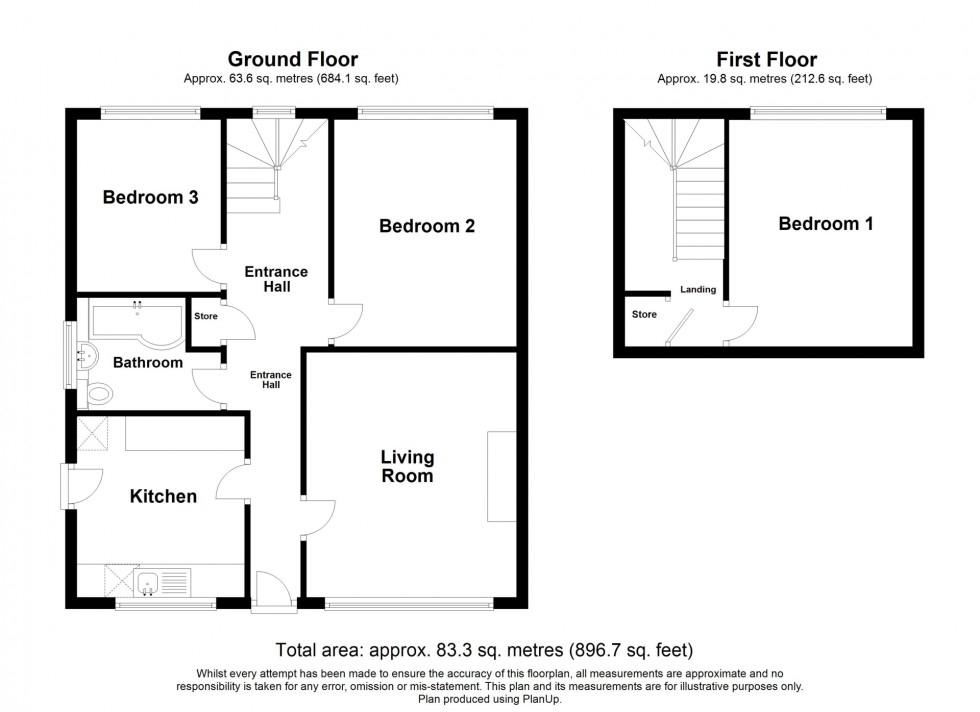 Floorplan for Fordbridge Lane, South Normanton, DE55